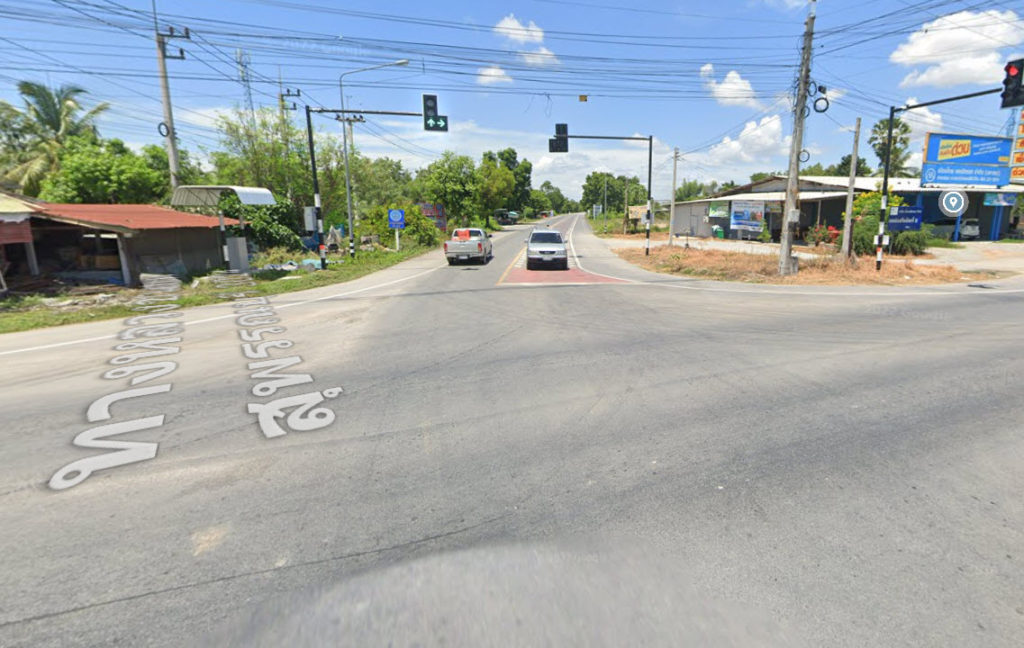 ขายที่ดินติดถนนทางหลวง 3015 หนองไผ่ล้อม อำเภอ ดอนเจดีย์ สุพรรณบุรี