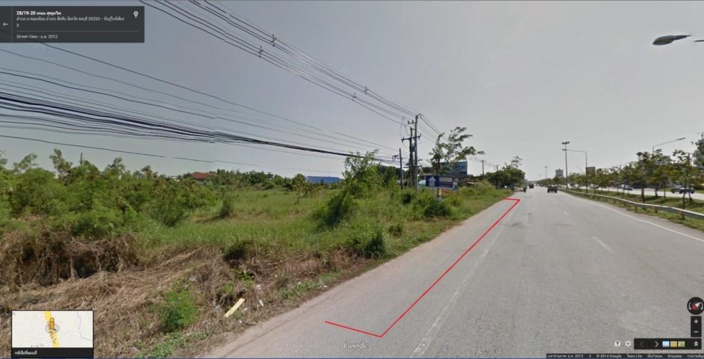 ขาย ที่ดิน ติดถนนสุขุมวิท สัตหีบ ชลบุรี