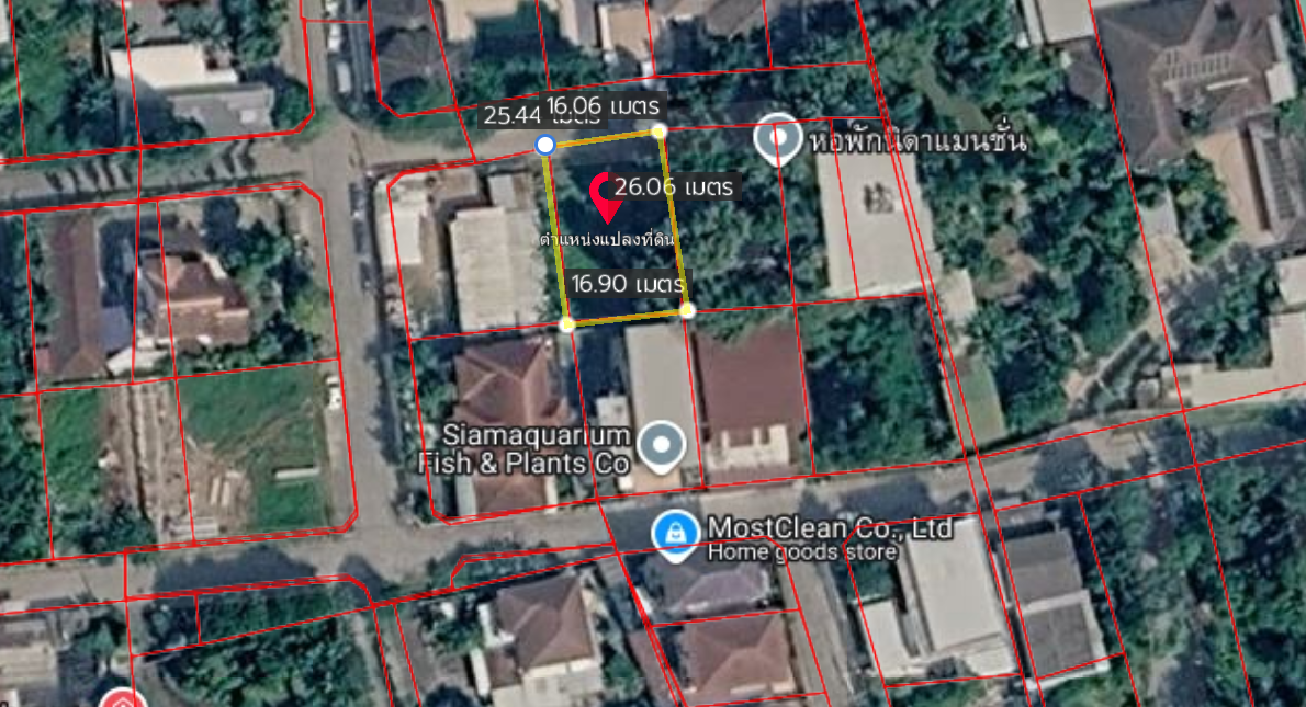 ขายที่ดิน 100 ตร.วา ทุ่งสองห้อง หลักสี่ ท้ายซอยเงียบ ราคา 7 ล้าน ใกล้สายสีแดง–ศูนย์ราชการ