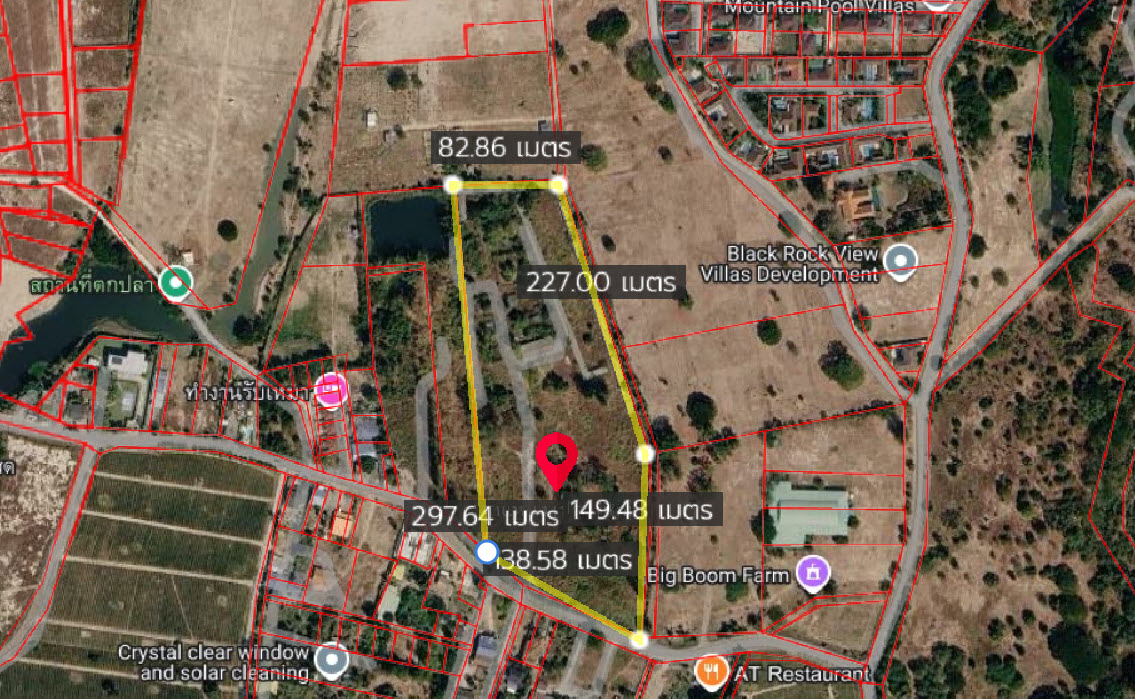 ขายที่ดิน หินเหล็กไฟ หัวหิน 26 ไร่ ใกล้ Black Mountain